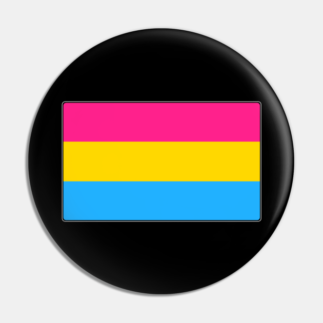 Pansexual Pride Flag Pansexual Pin Teepublic 