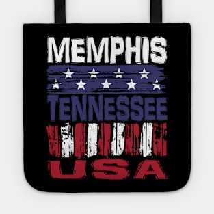 Memphis Tennessee USA T-Shirt Tote