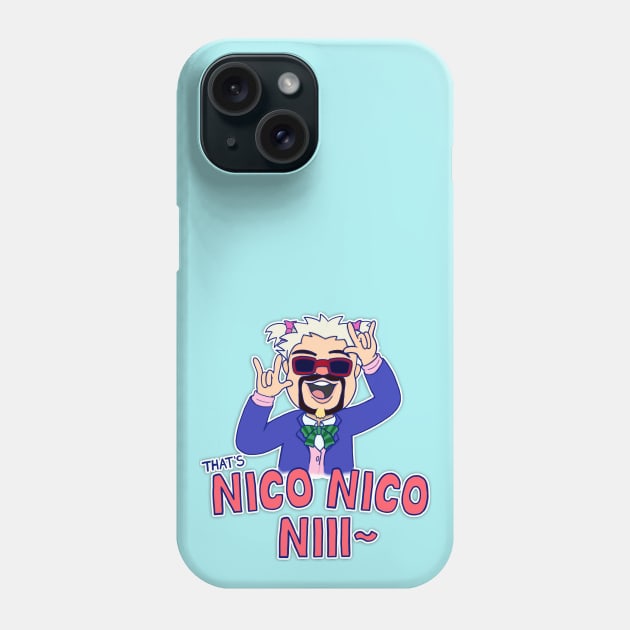 That's Nico Nico Nii-! Phone Case by Sir5000
