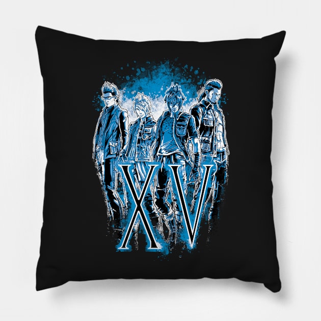 XV Pillow by Andriu