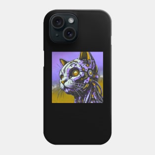 Cyborg Cat Phone Case