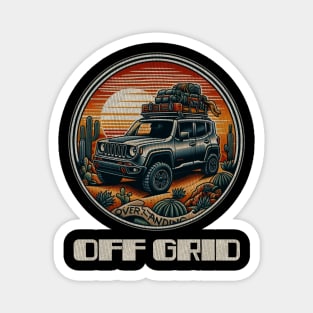 Off grid jeep renegade Magnet