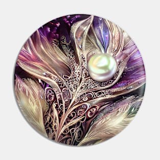 Feather of grace Pin