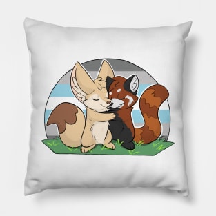 Demiboy - Fennec Fox + Red Panda Hug Pillow