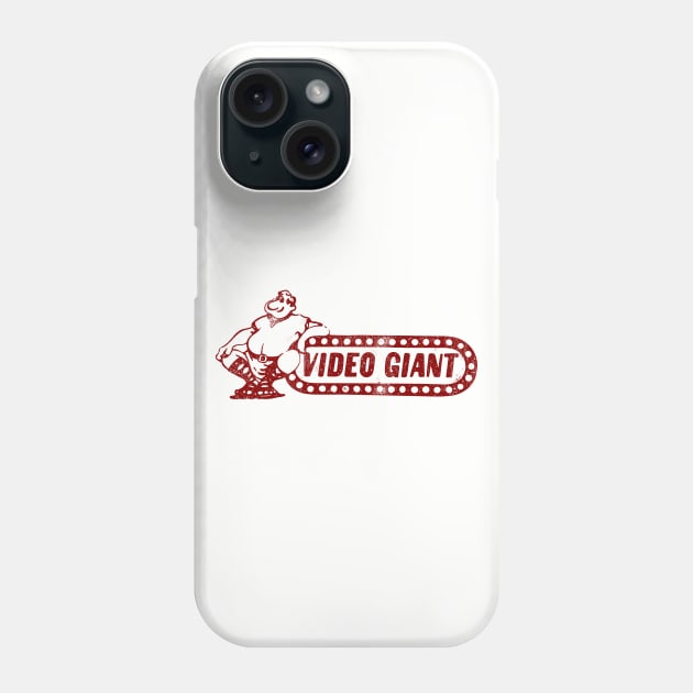 Video Giant Phone Case by rt-shirts