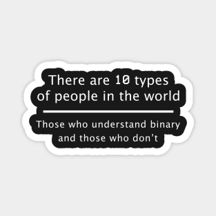 10 different type of people Magnet