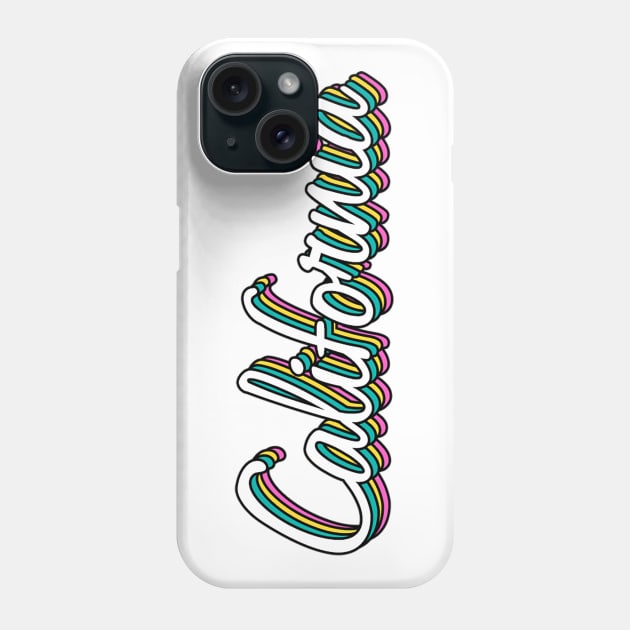 Retro California Phone Case by lolosenese