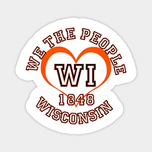 Show your Wisconsin pride: Wisconsin gifts and merchandise Magnet