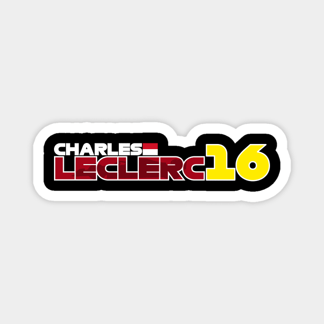 Charles Leclerc '23 Magnet by SteamboatJoe