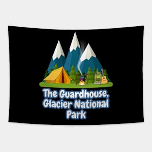 The Guardhouse, Glacier National Park Tapestry