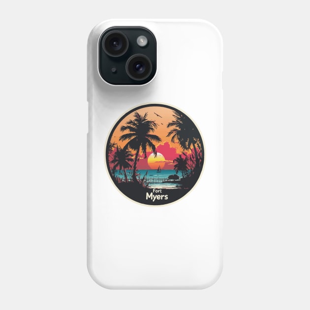 Fort Myers Florida Phone Case by VelvetRoom