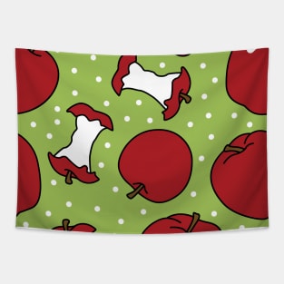 Apples with Polka Dots Tapestry