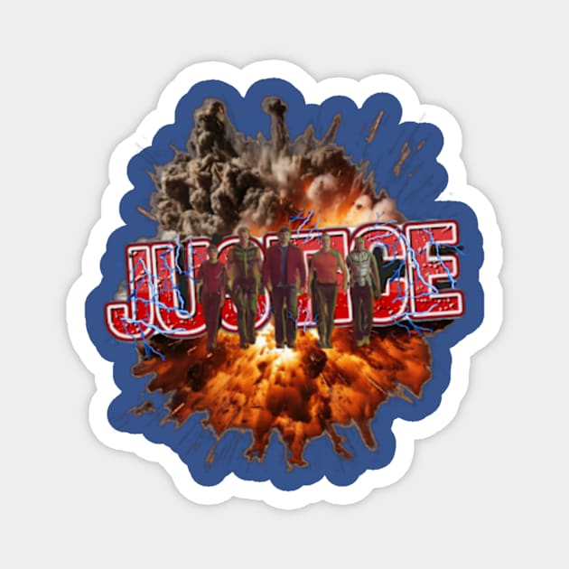 Justice-ville USA Magnet by The Store Name is Available