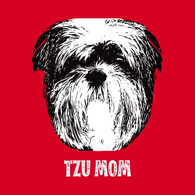 Tzu Mom Shih Tzu Design by DoggyStyles