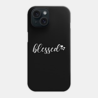 Blessed Religious Faith Christian Womens Tee Gifts For Women Phone Case