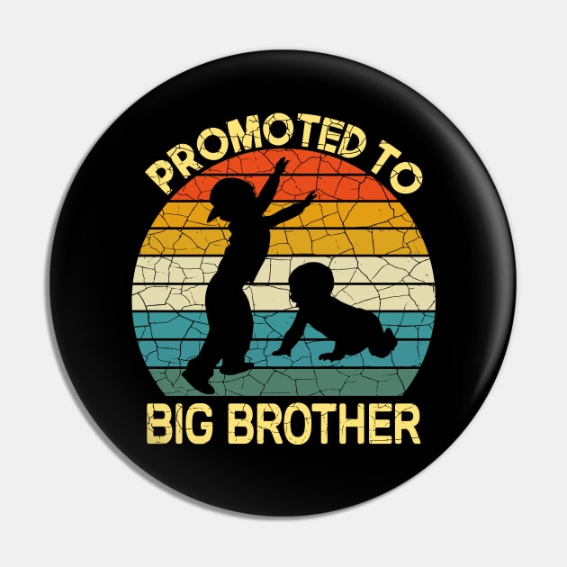 PROMOTED TO BIG BROTHER Gift Pin by UranusArts