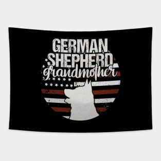 German Shepherd Grandmother Tapestry