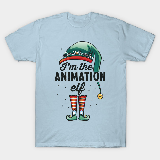 Discover I'm the Animation Elf Christmas Gift Xmas - Animation - T-Shirt