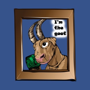 Grass arts presents, the goat T-Shirt