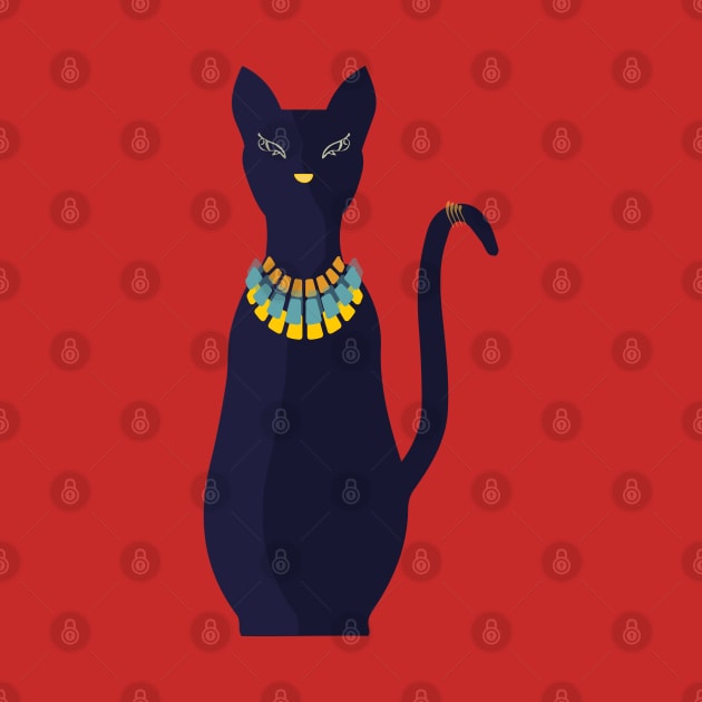 Egyptian Cat Goddess Bastet by Heartfeltarts
