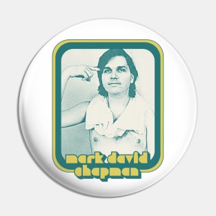 Mark David Chapman / Retro True Crime Design Pin