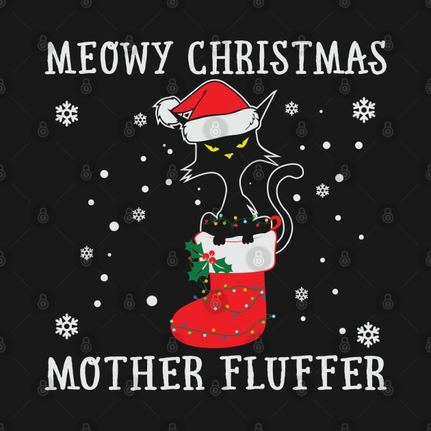 Meowy Christmas Mother Fluffer by Pop Cult Store