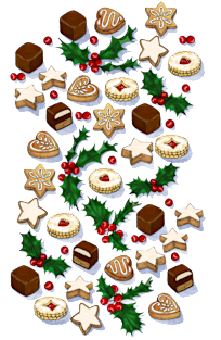 Christmas Treats and Cookies Magnet