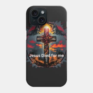 Jesus Died for Me John 3:16 V12 Phone Case