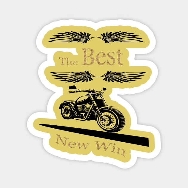 TheBest Motorcycle Magnet by  T-shirt with Mickey2022