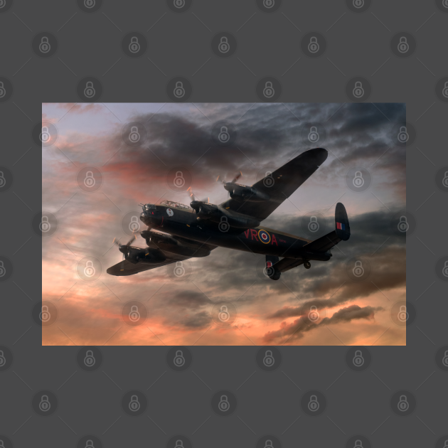 Discover Canada's Lancaster - Avro Lancaster Airplane - T-Shirt