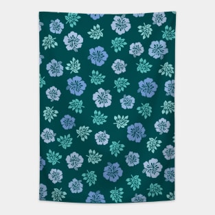 Tropical flowers Tapestry