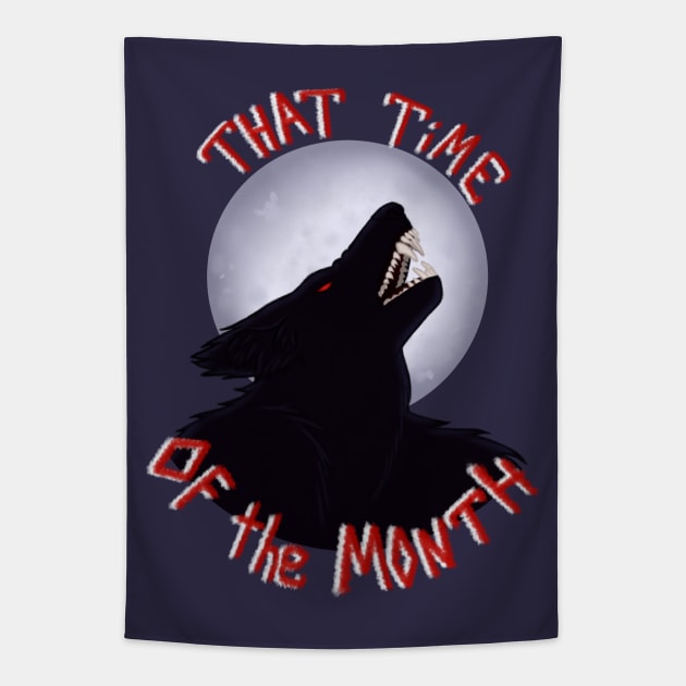 That Time of the Month Tapestry by Todd's Hollow