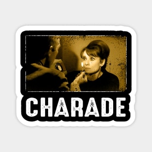 Regina Lampert's Intrigue Charades Movie-Inspired Couture Graphic T-Shirt Magnet