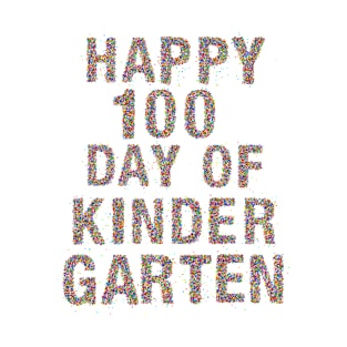 Happy 100th Day of Kindergarten sprinkles T-Shirt