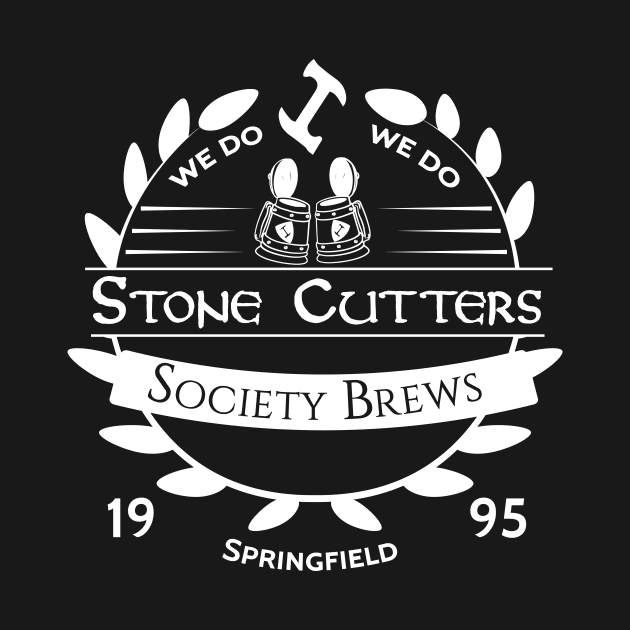 Stone Cutters Simpsons by Retro Meowster