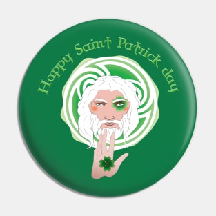 Happy Saint Patrick's Day Pin