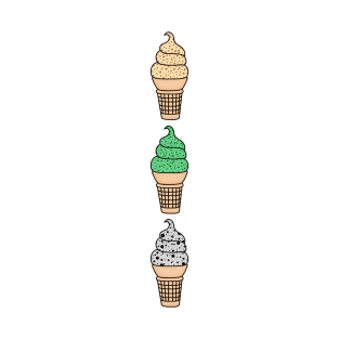 Ice Cream Lover Oreo, Peanut Butter, & Mint T-Shirt