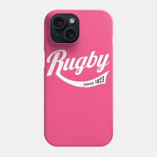 Cool rugby logo distressed Phone Case