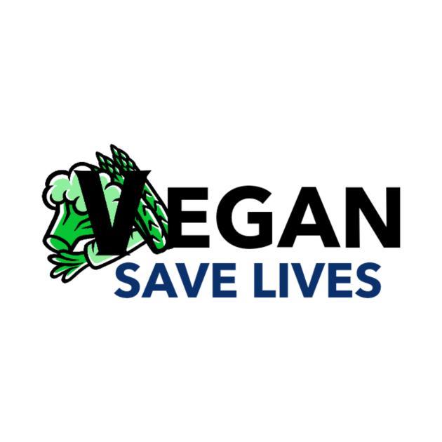 Vegan Save Lives T-shirt by Tranquility