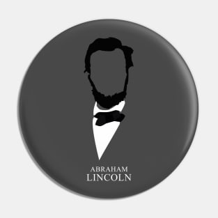 Abraham Lincoln - Minimalist Portrait Pin