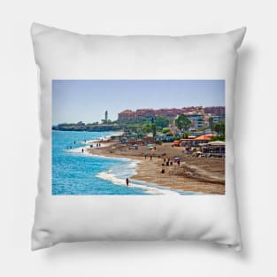 Penoncillo Beach Torrox Costa Spain Pillow