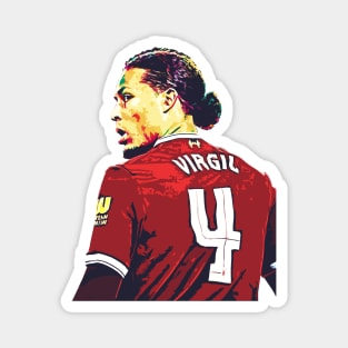 Virgil Van Dijk Magnet