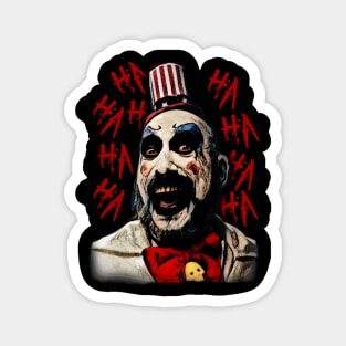 Captain Spaulding Makeup Secrets Magnet