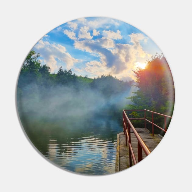 Misty Lake Pin by Kate-P-