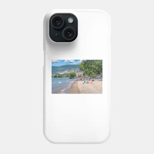 Summer on the Beach in Penticton, BC, Canada Phone Case