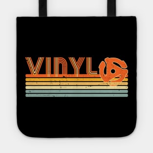 45 RPM Adapter Vintage Audiophile Vinyl Lover Tote