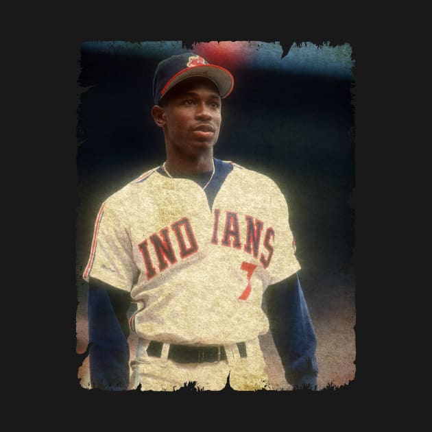 Kenny Lofton in Cleveland Guardians by anjaytenan