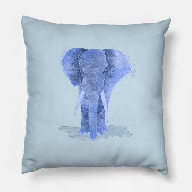 elephant Pillow by Enidrea