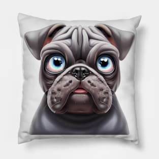 Furtastic Alapaha Blue Blood Bulldog Pillow