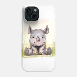 Baby Rhino Phone Case